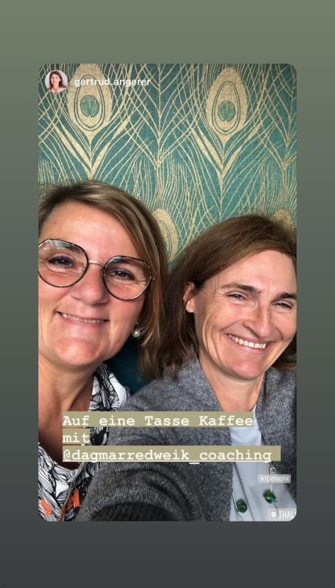 Gertrud Angerer und Dagmar Redweik in Zürich